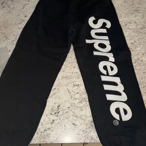 Brand New Supreme Sweatpants